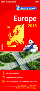 Carte Nationale Europe 2018