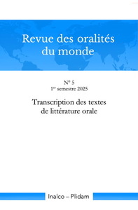 Revue des oralités