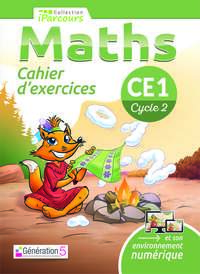 CAHIER D'EXERCICES IPARCOURS MATHS CE1 (EDITION 2023)