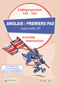 Anglais : premiers pas maternelle-CP - Ressources TBI/Vidéoprojection