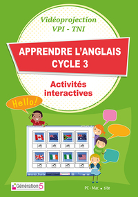 Apprendre l'anglais cycle 3 - Ressources TBI/Vidéoprojection