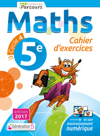 Mathématiques, Cahier iParcours 5e, Cahier d'activités