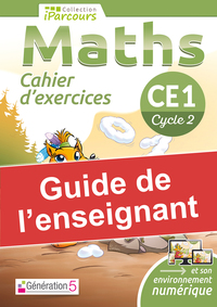 Guide de l'enseignant cahier iParcours maths CE1 (2023)