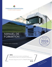 Manuel de formation - Attestation de Capacité Professionnelle en Transport Routier de Marchandises
