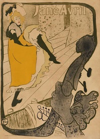 TOULOUSE-LAUTREC : TETE D'AFFICHE