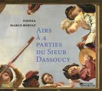 AIRS A 4 PARTIES DU SIEUR DASSOUCY - CD - AUDIO