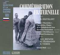 COMMEMORATION FRATERNELLE - CD - AUDIO
