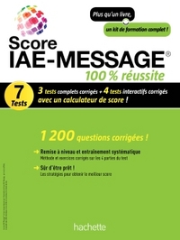 SCORE IAE-MESSAGE