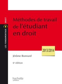 Méthodes de travail de l'étudiant en droit