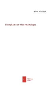 Théophanie et phénoménologie