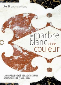 De marbre blanc et de couleur.