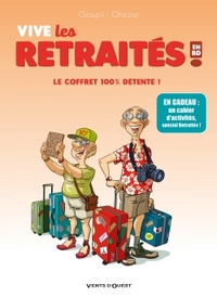 Vive les Retraités en BD - Coffret Tomes 01 et 02