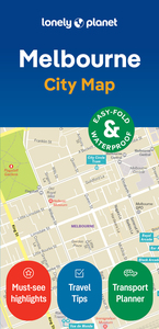 Melbourne City Map 2ed -anglais-