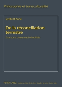 DE LA RECONCILIATION TERRESTRE
