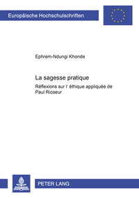 LA SAGESSE PRATIQUE