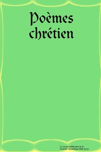 POEMES CHRETIEN