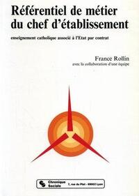 REFERENTIEL DE METIER DU CHEF D'ETABLISSEMENT