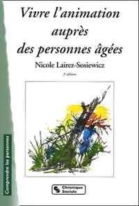 vivre l'animation aupres des personnes agees 5e edition