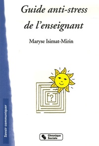 Guide anti-stress de l'enseignant