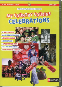 Vidéo langues Anglais DVD My Country Cousins Celebrations + livret