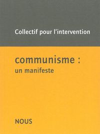 Communisme : un manifeste