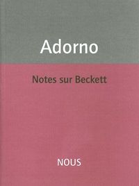 Notes sur Beckett