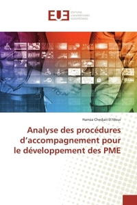 Analyse des procédures d'accompagnement pour le développement des PME