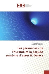 Les geometries de Thurston et la pseudo symetrie d'après R. Deszcz