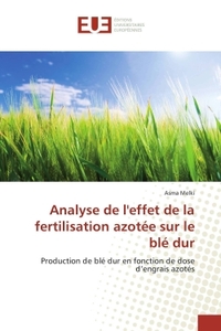 Analyse De L'Effet De La Fertilisation Azotée Sur Le Blé Dur