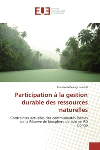 Participation à la gestion durable des ressources naturelles