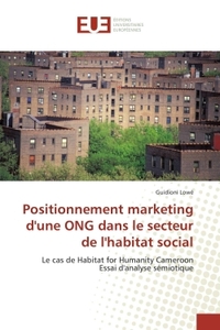 Positionnement marketing d'une ONG dans le secteur de l'habitat social