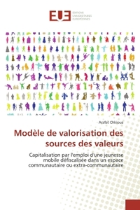 Modèle de valorisation des sources des valeurs