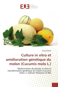 Culture In Vitro Et Amélioration Génétique Du Melon (Cucumis Melo L.)