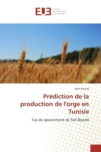 Prediction de la production de l'orge en Tunisie