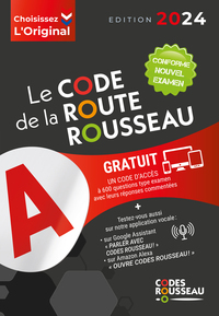 CODE ROUSSEAU DE LA ROUTE B 2024