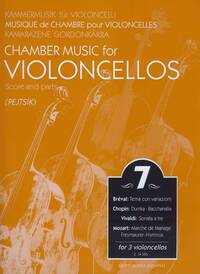 CHAMBER MUSIC FOR/ KAMMERMUSIK FUR VIOLONCELLI 7 -PARTITION+PARTIES SEPAREES
