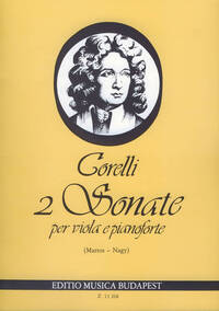 2 SONATE OP. 5, NO.7-8 PER VIOLA E PIANOFORTE, OP ALTO