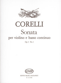 SONATA OP. 5, NO. 1 VIOLON