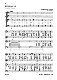 WELTLICHE CHORMUSIK DER ROMANTIK