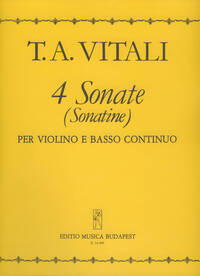 4 SONATE (SONATINE) PER VIOLINO E BASSO CONTINUO VIOLON