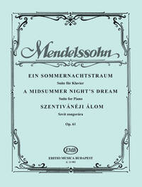 EIN SOMMERNACHTSTRAUM - SUITE OP.61 PIANO