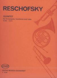 QUINTETT FUR DREI TROMPETEN, POSAUNE UND TUBA MUSIQUE D'ENSEMBLE