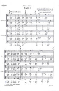KYRIE OP. 34 CHANT