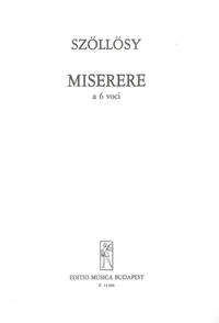 MISERERE A 6 VOCI CHANT