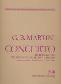 CONCERTO IN RE MAGGIORE PER VIOLONCELLO, ARCHI E VIOLONCELLE