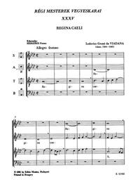 OLD MASTERS' MIXED CHORUSES V35 CHANT