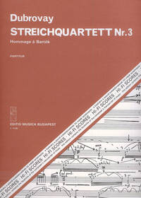 STREICHQUARTETT HOMMAGE A BARTOK MUSIQUE D'ENSEMBLE
