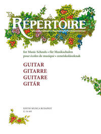 REPERTOIRE FUR MUSIKSCHULEN - GITARRE GUITARE