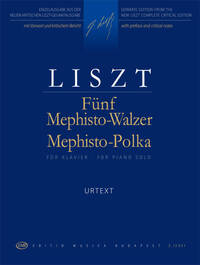 FUNF MEPHISTO-WALZER - MEPHISTO POLKA PIANO