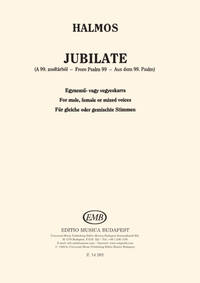 JUBILATE (AUS DEM 99. PSALM) FUR GLEICHE ODER GE CHANT